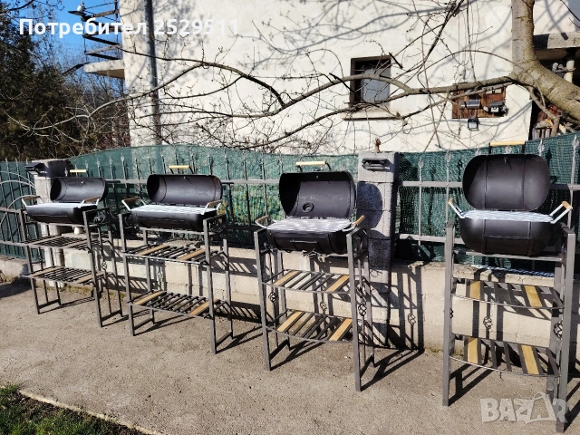 барбекю скара Нова с капак за опушване, снимка 4 - Скари - 52997014