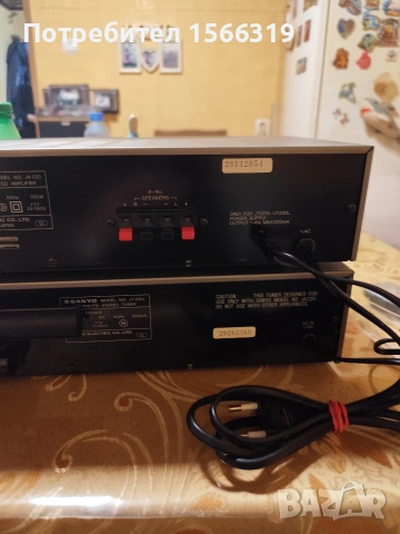 тунер и усилвател Sanyo, снимка 5 - Ресийвъри, усилватели, смесителни пултове - 54127899