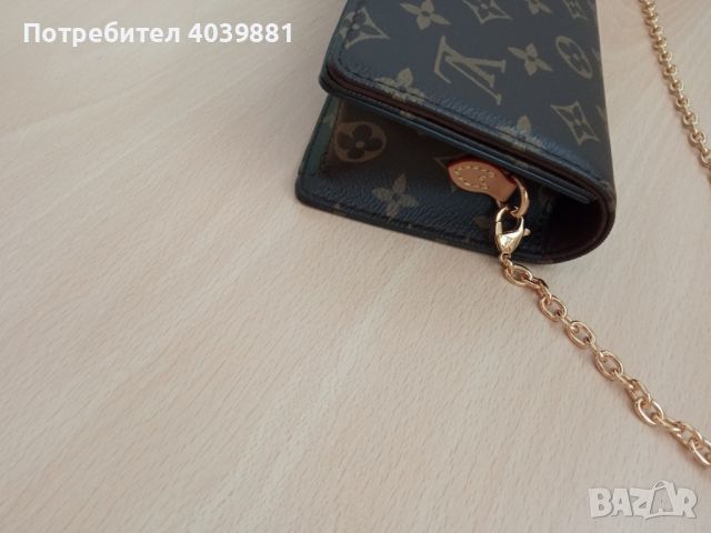 Чанта Louis Vuitton Wallet On Chain Lily Дамска Чантичка, снимка 9 - Чанти - 45171566