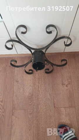 Масивна стойка ковано желязо за Елха