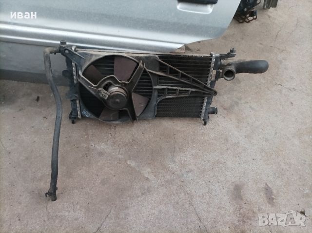 Воден радиатор със перка охлаждане за Опел Корса б 1.0 бензин. 98 год. X10XE. , снимка 8 - Части - 45491499