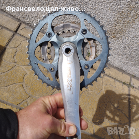 Курбел за велосипед колело Shimano deore xt , снимка 4 - Части за велосипеди - 45018965