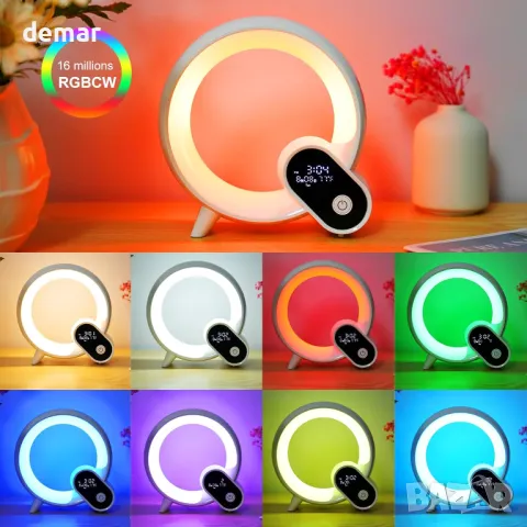 Lixada Смарт будилник с BT и дистанционно управление, снимка 7 - Друга електроника - 49792917