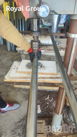 Поцинковани тръби - колове за ограда, снимка 9 - Огради и мрежи - 53744714