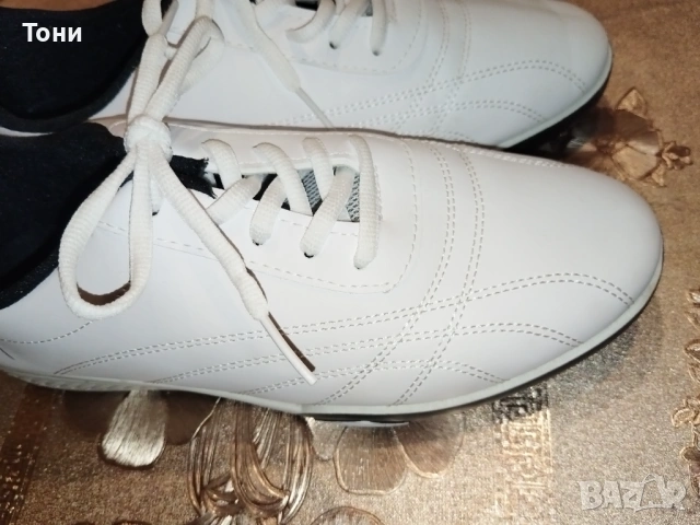 Нови Мъжки Кожени Маратонки 44, снимка 13 - Маратонки - 53398260