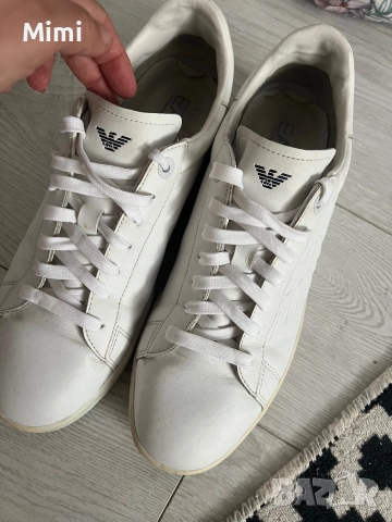 Emporio Armani Мъжки обувки, снимка 4 - Спортно елегантни обувки - 49742884