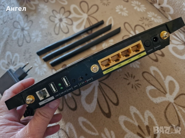 Рутер TP-Link TD-W8970B, снимка 2 - Рутери - 52511260