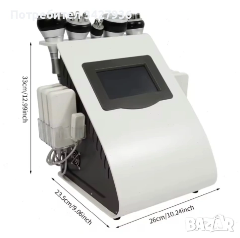 6 в 1 кавитация, вакуум, RF, липолазер