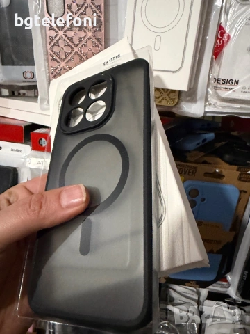 Xiaomi 15T , Xiaomi 15T Pro Magsafe матирани гърбове, снимка 6 - Калъфи, кейсове - 53215060