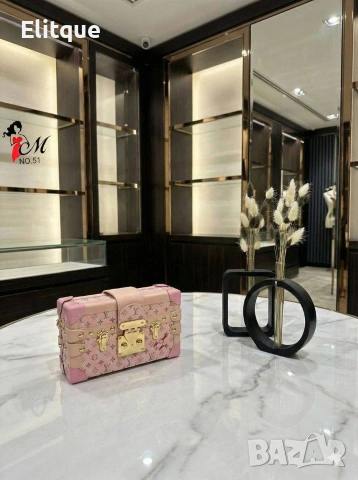 чанти Louis Vuitton - Petite Malle Bag ! 19x12cm , снимка 5 - Чанти - 53445064
