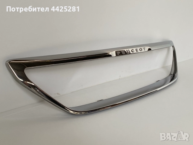 хром радиаторна решетка Peugeot 308 lift 2017-2021 г. #1040V. AA38315426, снимка 3 - Части - 52787520