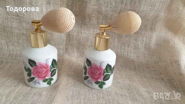 Порцеланови пулвелизатори за парфюм- 2 броя