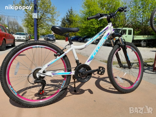 CROSS Алуминиев велосипед 24" DAISY, снимка 4 - Велосипеди - 53839347