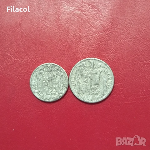 5 и 10 сентимос 1941 Испания