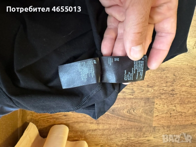 ПОДАРЯВАМ Дамска черна туника H&m, снимка 8 - Туники - 52461401