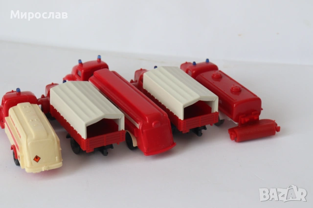 I.M.U. H0 1/87 MAGIRUS?? ПОЖАРНА КАМИОН МОДЕЛ ЛОТ 5 БР, снимка 7 - Колекции - 53655319