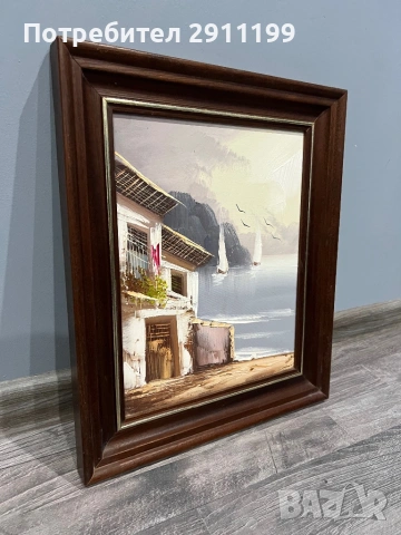 Маслена картина, комплект от 3 бр., снимка 7 - Картини - 53395236