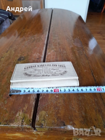 Старо портмоне,портвейл George Karelias and Sons, снимка 5 - Други ценни предмети - 53623591