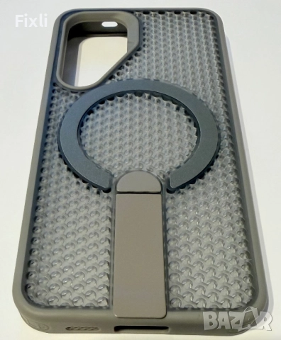 	1.	Охлаждащ калъф с MagSafe + стойка за Samsung S24 / S25 / Ultra, снимка 2 - Калъфи, кейсове - 52302999