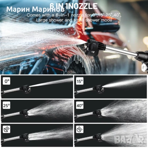 Водоструйка 24 волта батерия., снимка 2 - Други - 53386213