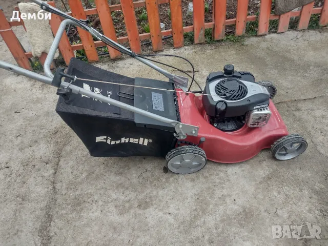 Самоходна бензинова косачка einhell с двигател Briggs & Stratton 
, снимка 3 - Градинска техника - 49015257