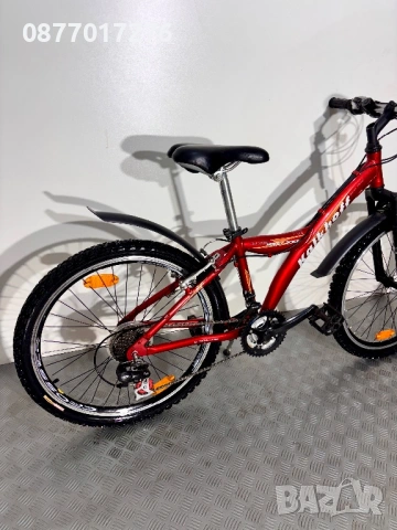 Алуминиев велосипед Kalkhoff (като нов) 24 цола/ колело, снимка 4 - Велосипеди - 53732498