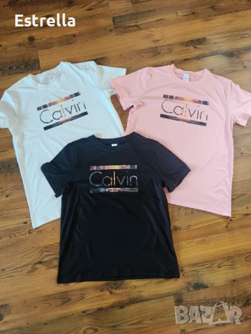 Нови тениски Calvin , снимка 2 - Тениски - 51365415
