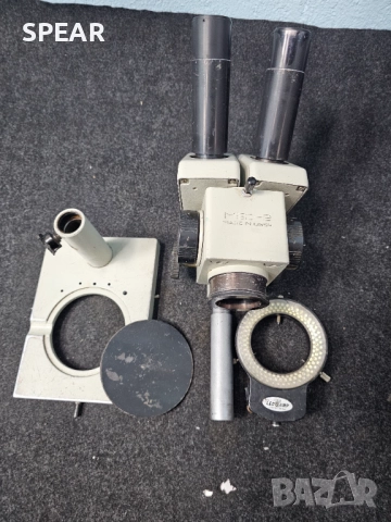 Микроскоп руски съветски МБС-9, снимка 11 - Други инструменти - 52377411