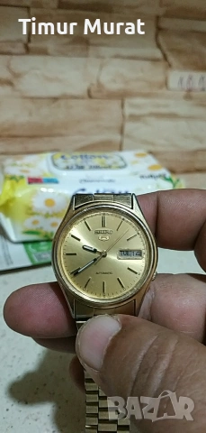 предлага се мъжки часовник Сейко 5 автоматик рядак и търсен модел , снимка 6 - Мъжки - 53093172