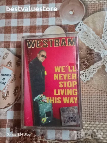 Westbam We'll Never Stop Living This Way Аудиокасета