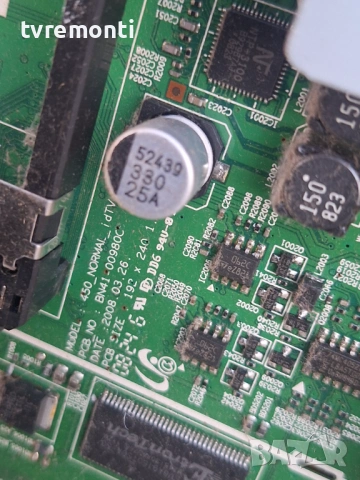 MAIN BOARD BN41-00980C BN94-01668G for, Samsung PS50A456P2D 50inc DISPLAY S50HW-YB03, снимка 4 - Части и Платки - 53668591