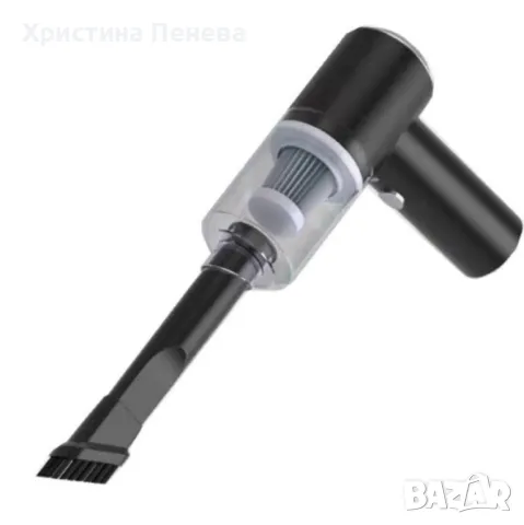 ПРОМОЦИЯ - Компактна безжична прахосмукачка за дома и автомобила 2000mAh, снимка 2 - Прахосмукачки - 49565556