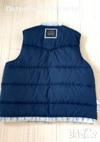 Levis Down Vest Mens Size XL /2XL НОВО! ОРИГИНАЛ Мъжки Пухен Елек!, снимка 4 - Якета - 53276265