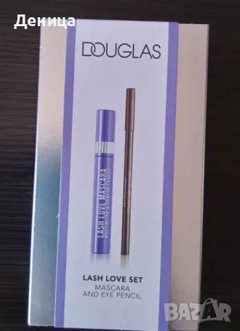 Комплект DAUGLAS LASH LOVE SET ( спирала + молив ) + ПОДАРЪК, снимка 2 - Декоративна козметика - 48875083