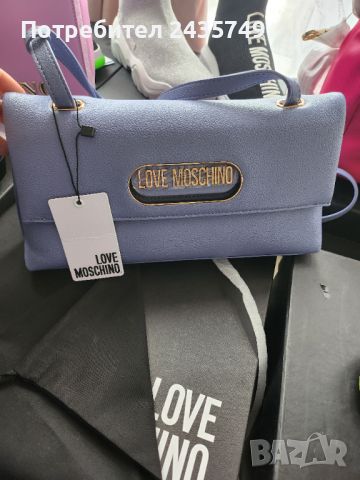 Оригинални Чанти и Маратонки Love moschino , снимка 1 - Маратонки - 46071601