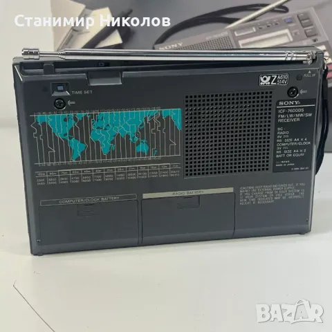 Sony ICF-7600DS FM/SW/MW/LW PLL World Radio Band Receiver, снимка 7 - Радиокасетофони, транзистори - 48715588