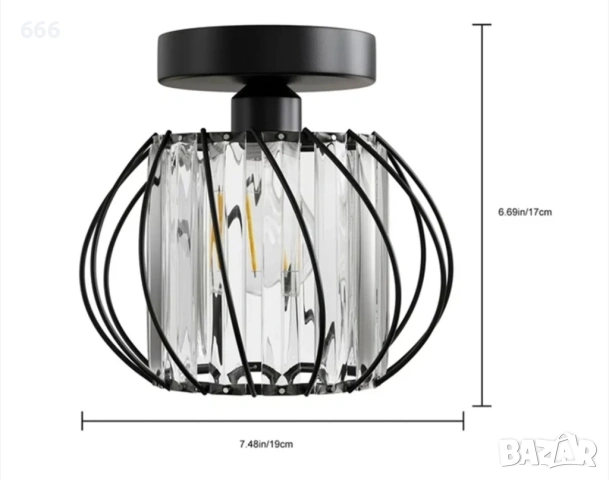 Осветително тяло , снимка 4 - Лампи за таван - 53990038