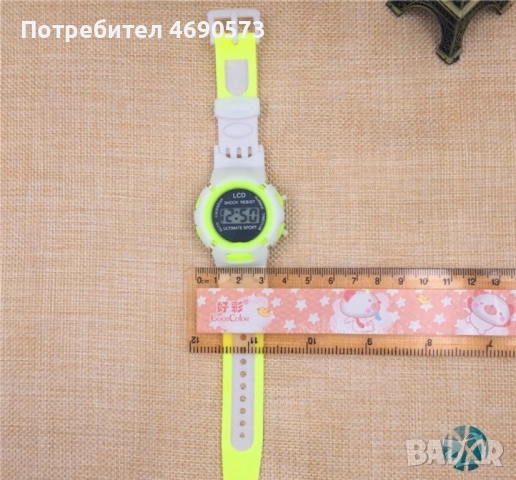 Ултра лек и мек детски ръчен часовник за момчета и момичета , снимка 5 - Детски - 52891581