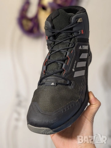 adidas Terrex Swift R3 Mid Gore-Tex номер 48 ,5-49 1/3 водоустойчиви маратонки , снимка 14 - Маратонки - 51956454
