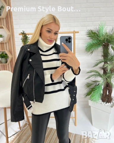 Късо кожено яке 400