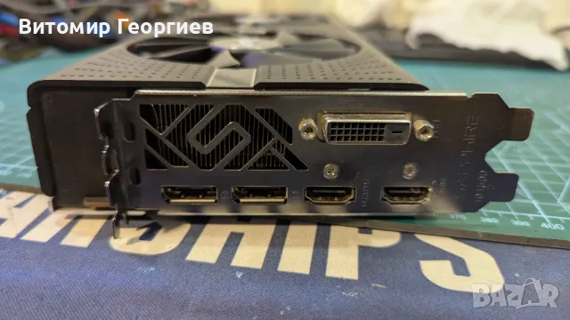 Видеокарта Sapphire NITRO+ RX 570 8 GB, снимка 3 - Видеокарти - 49133361