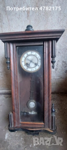 Стар стенен часовник, снимка 2 - Стенни часовници - 54026382