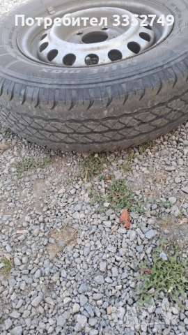 Джанти 2 бр. 13 ц. 3бр. Гуми 165С13, снимка 3 - Части - 51703327