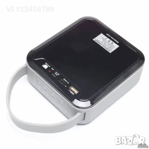 Ретро мини колонка КА 01 BT - мощност 5 W+FM+BT+MP3, снимка 7 - Радиокасетофони, транзистори - 50762783