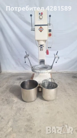 Немски сладкарски миксер Rego CM3, снимка 3 - Други машини и части - 53658082