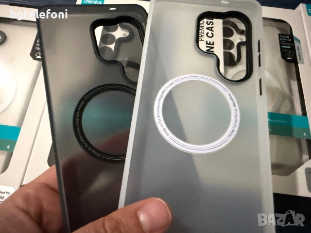 BENKS луксозни матирани Magsafe гърбове за Samsung Galaxy S26 Ultra,S26+,S26, снимка 12 - Калъфи, кейсове - 53953238