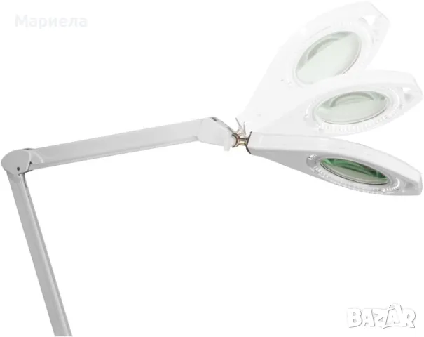 LED лупа Лампа / Лампа с лупа / Лампа с щипка за плетене , четене и козметични салони, снимка 3 - Други - 49796146