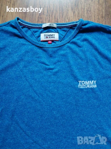 Tommy Hilfiger - страхотна мъжка тениска S, снимка 3 - Тениски - 53965472