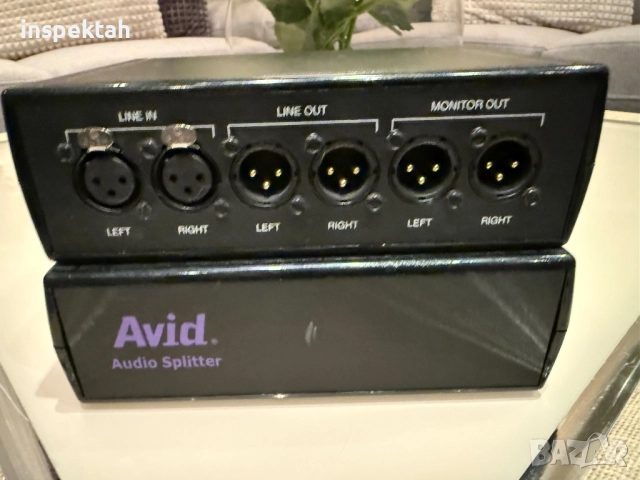 Avid audio splitter, снимка 2 - Ресийвъри, усилватели, смесителни пултове - 52497579
