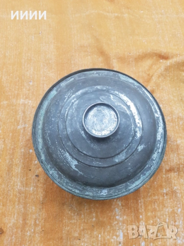 Бакърена тенджера с капак 2